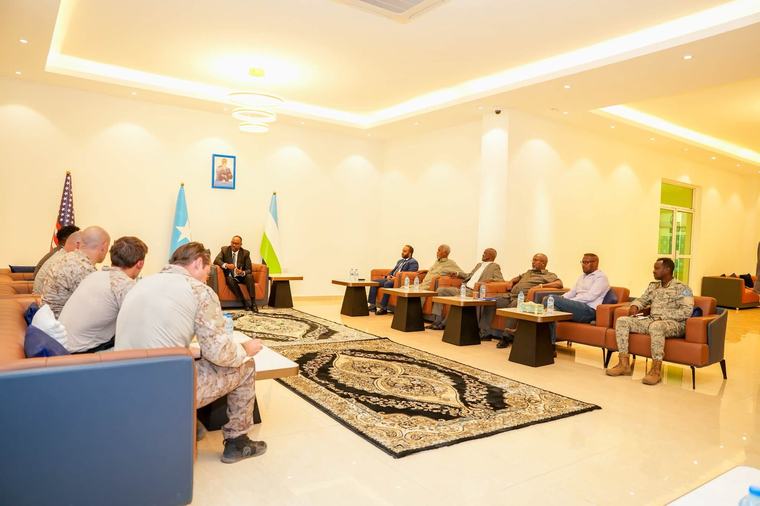 Mareykanka oo Puntland ka taageeraya dhismaha iyo tababarka ciidamadeeda